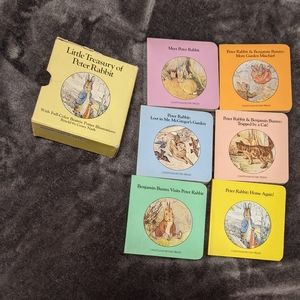 🐰HOST PICK🐰 Little Treasury of Peter Rabbit 1983 Beatrix Potter Corey Nash